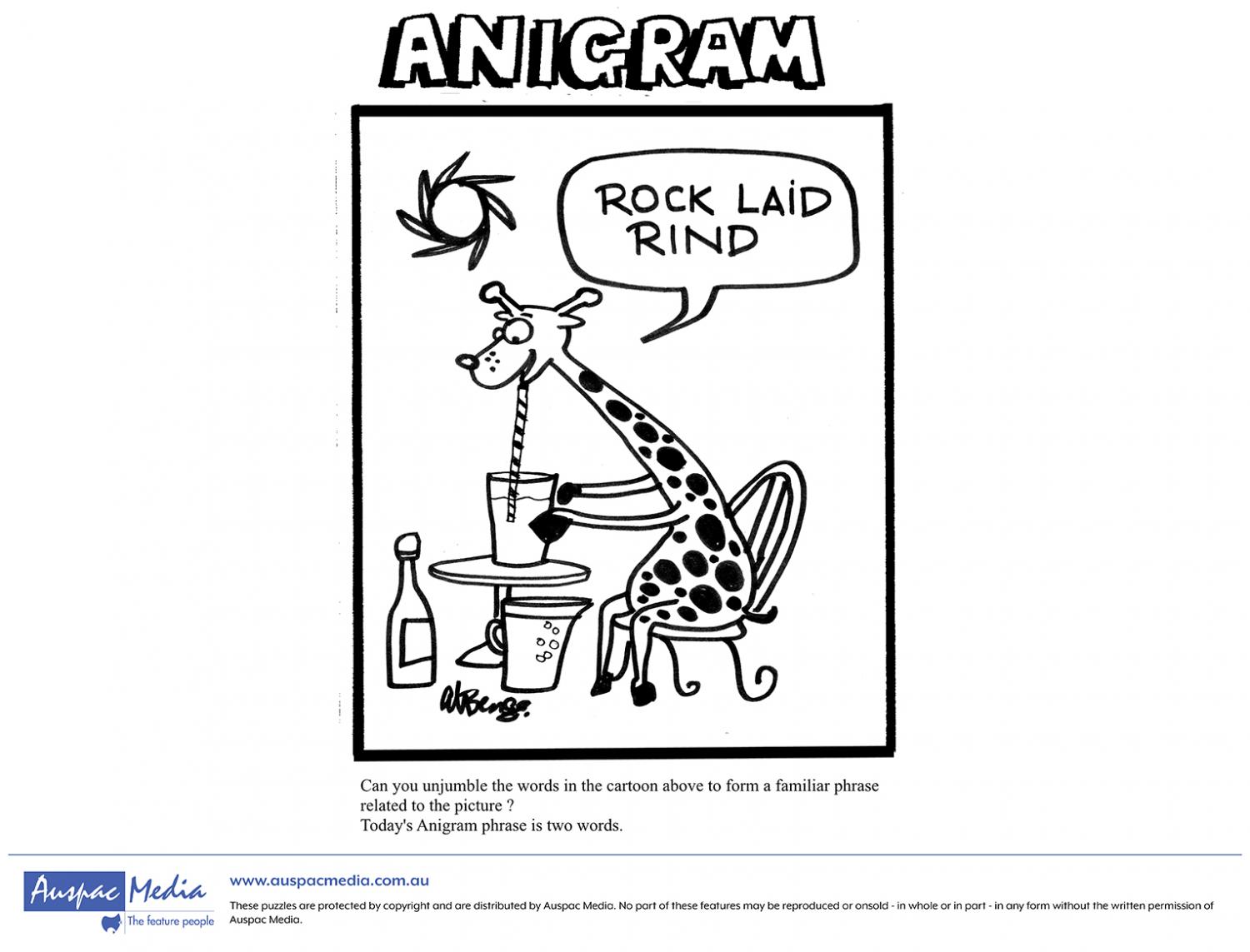 Thumbnail for Anigrams Comic Quiz