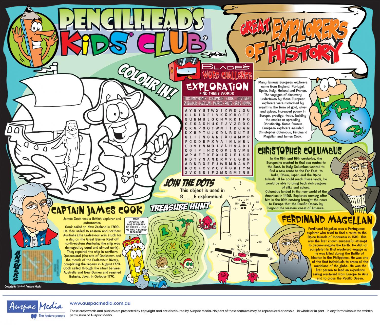 Thumbnail for Pencilhead's Kids Club - Half Page