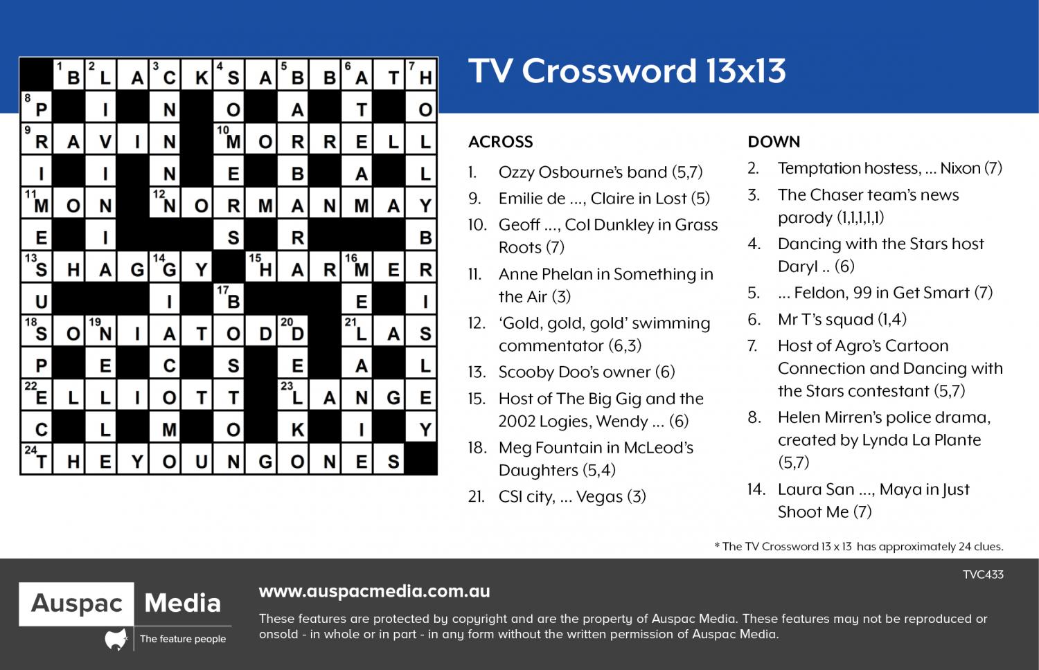 Crossword newspapers