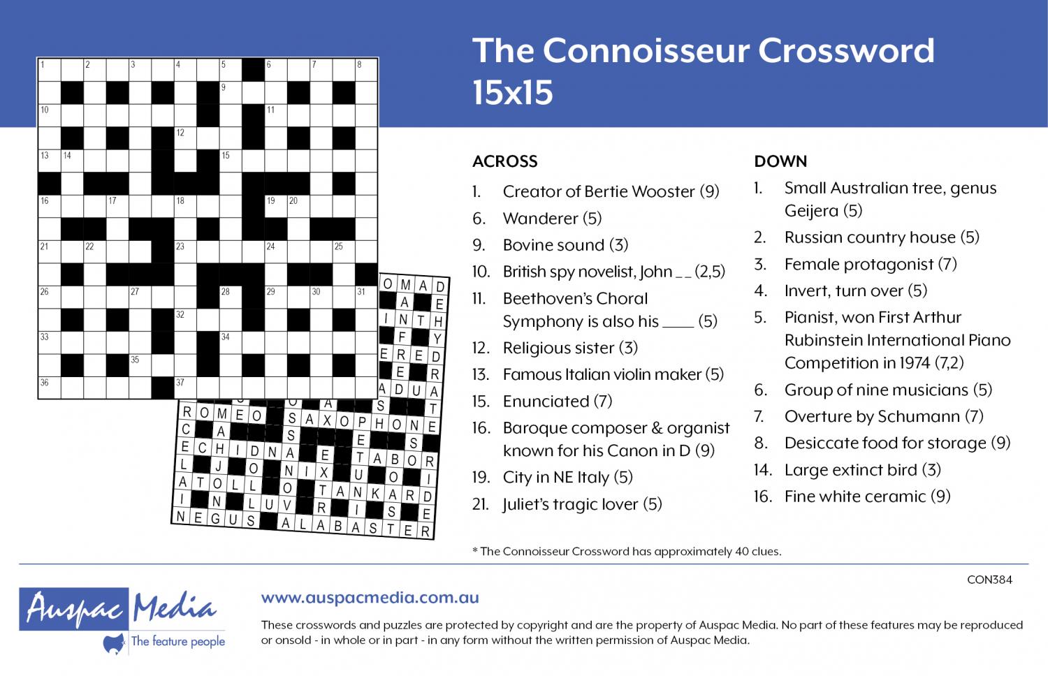 Crossword people