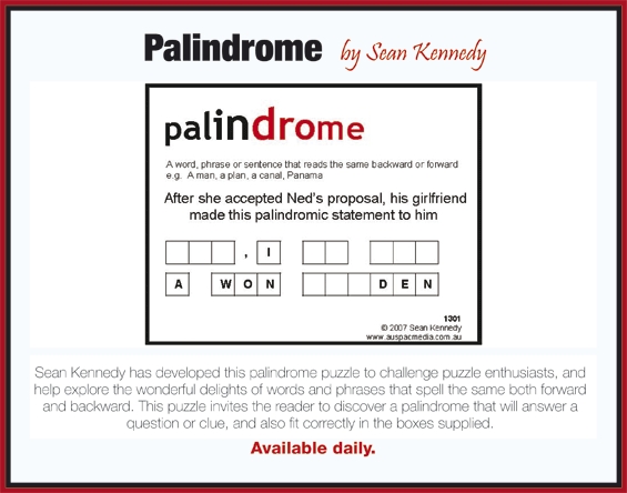 Thumbnail for Palindrome