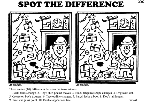 Thumbnail for Benge's Spot the Difference - Christmas 