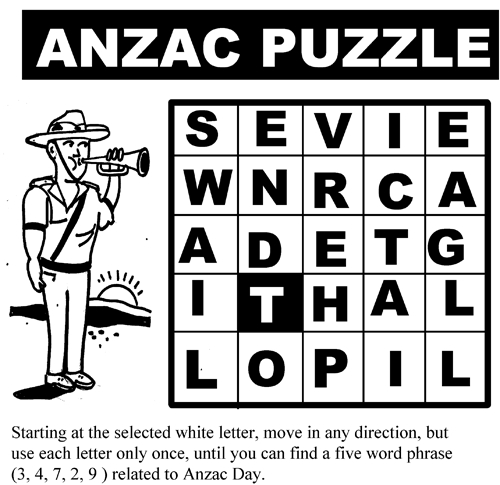Thumbnail for Anzac Day Word Trail